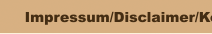  Impressum/Disclaimer/Kontakt